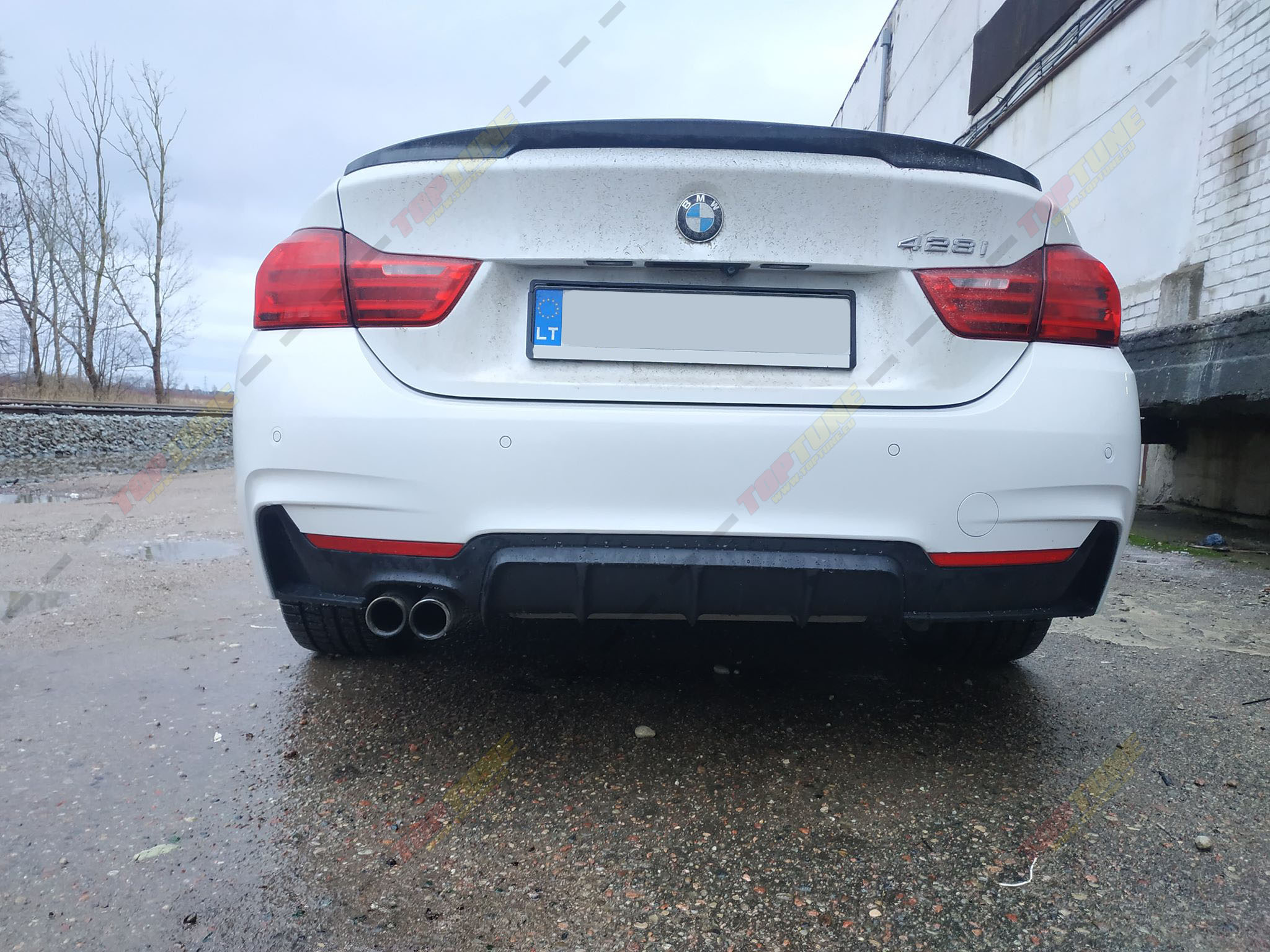 bmw f32 f33 f36 428 performance difuzorius